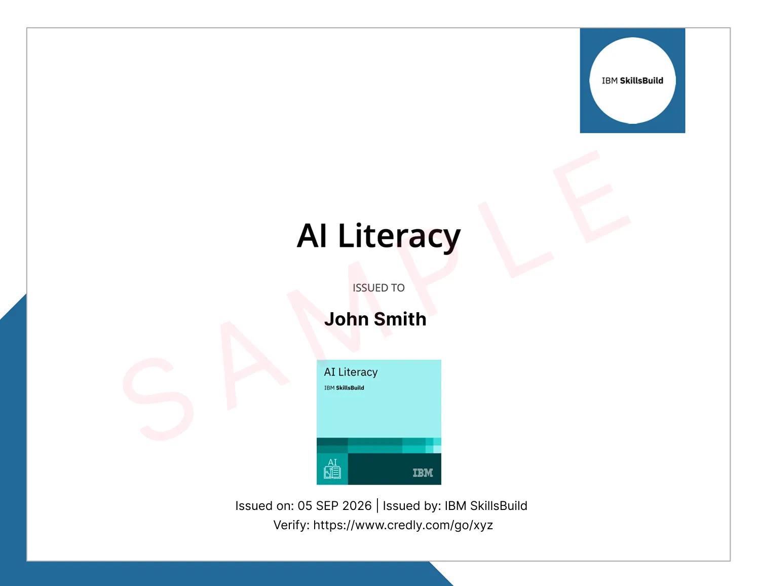 Certificate template